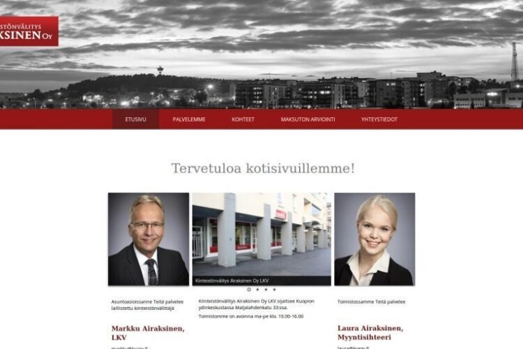 Kiinteistönvälitys Airaksinen Oy LKV