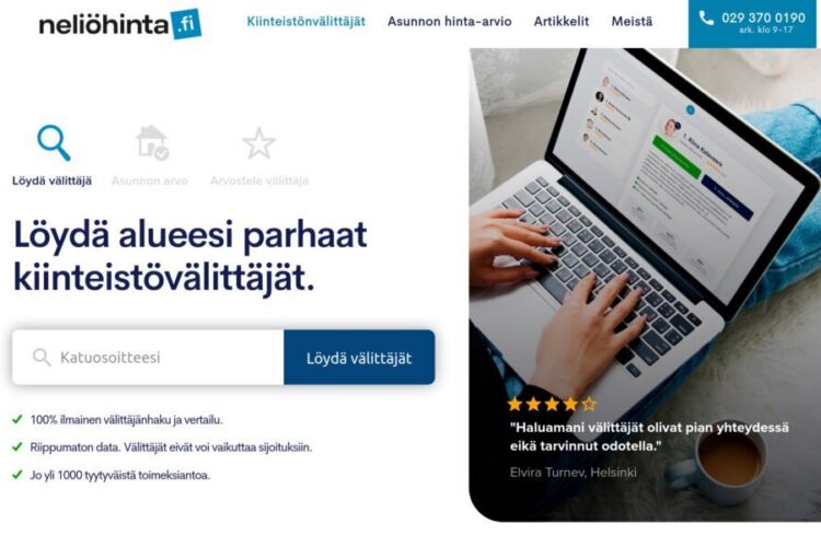 Neliöhinta.fi