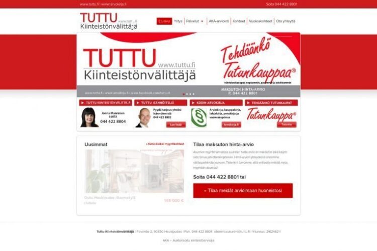 Tuttu Kiinteistönvälittäjä